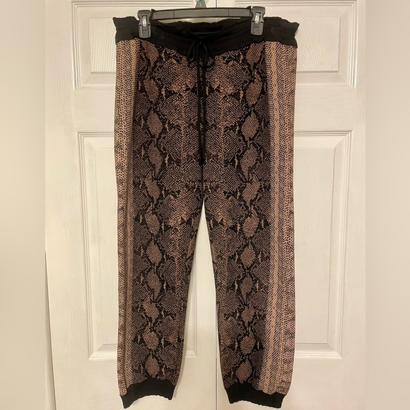Alexander McQueen Luxury Jacquard Knit Jogger